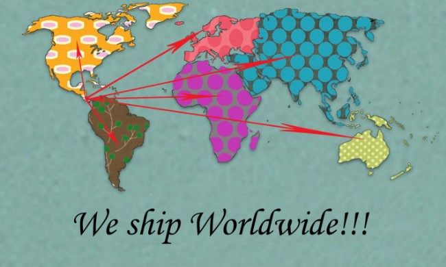We ship worldwide